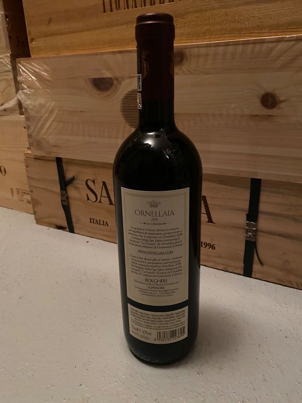 Ornellaia Vino: Ornellaia 2018 – Nuovo (secondo la descrizione) da Grenchen venduto da O.r.i.g. 1
