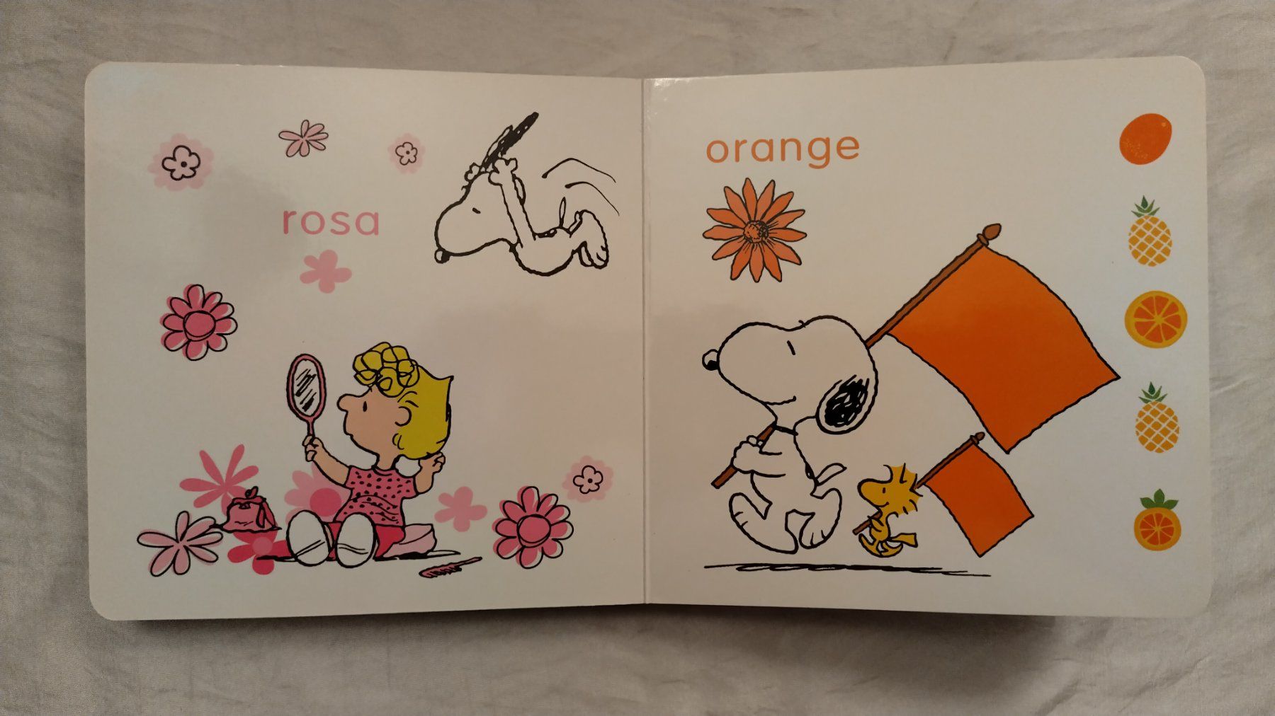 Libri: Peanuts / Snoopy - Buch der Farben / Bilderbuch kartoniert – Usato da Bellach venduto da JingleJerry 4