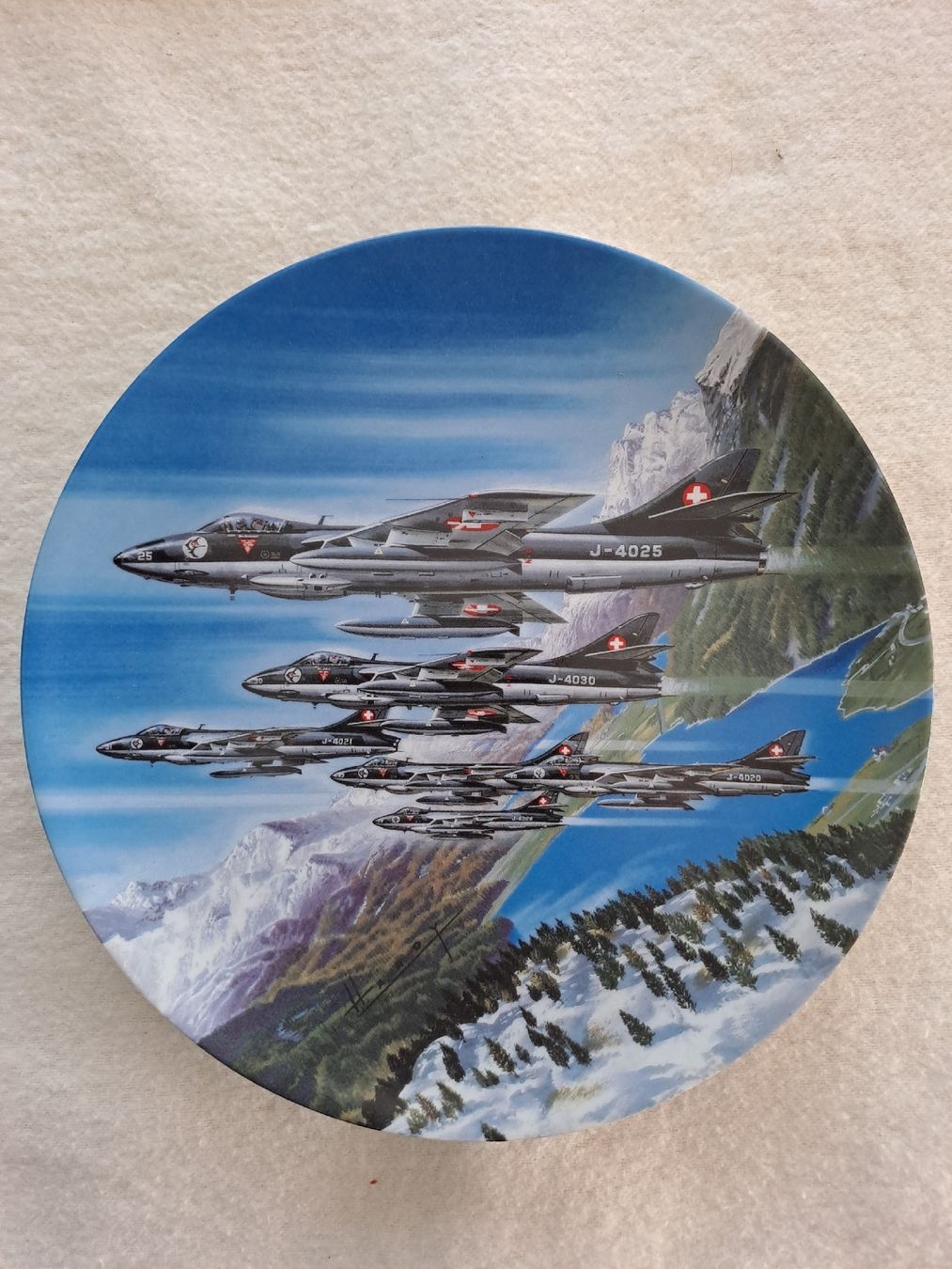 Piatti: 8 Sammelteller der Patrouille Suisse – Nuovo (secondo la descrizione) da Umiken venduto da Rider56 6