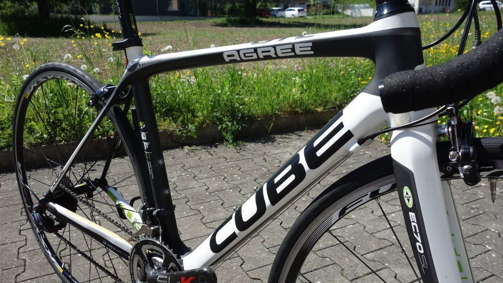 Cube Biciclette: Cube Agree GTC Carbon Rennvelo Rennrad Dura Ace Mavic Gr. 53 – Usato da wolfhausen venduto da dynamik1971 3