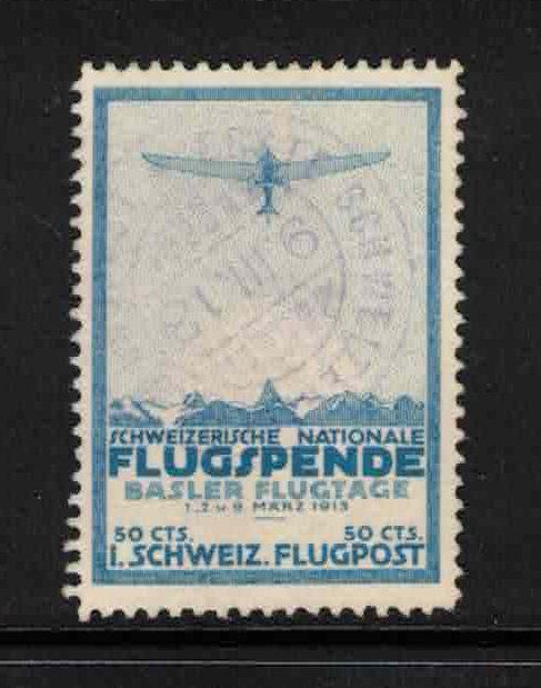 Tutti i francobolli: 1913 Flugpost Basel Vorläufer II, gestempelt – Nuovo (secondo la descrizione) da Nuglar venduto da Stamp88