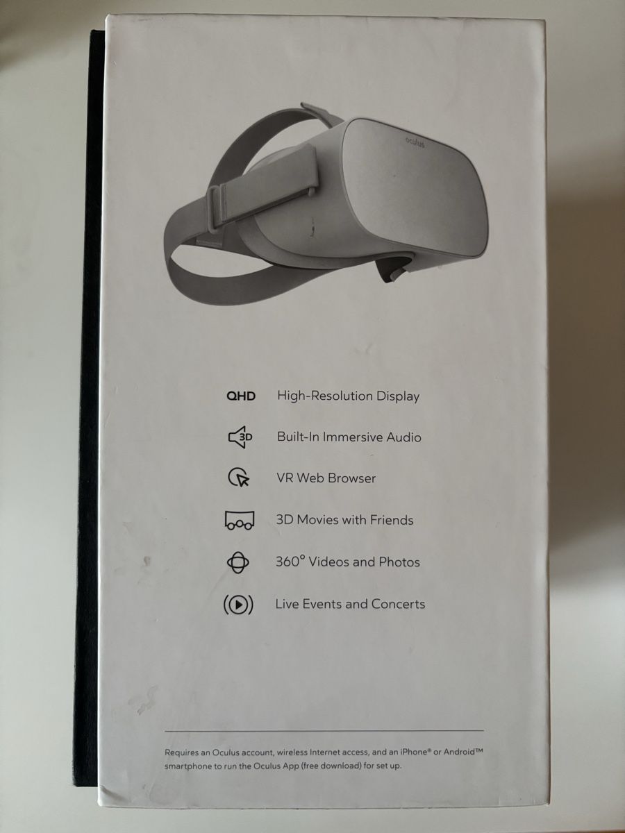 Casco VR: VR Brille Oculus GO - wie neu – Nuovo (secondo la descrizione) da Zürich venduto da 8003-vh 4