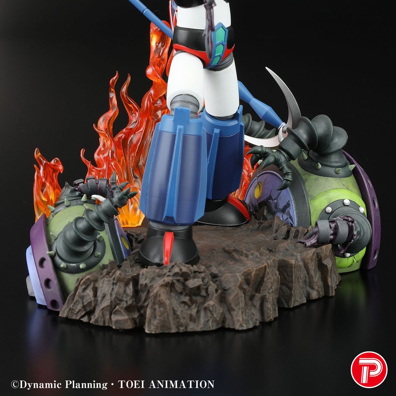 Statuette: Grendizer Scene Selection 01 Grendizer a cry of Victory 14cm – Nuovo e nell'imballaggio originale da St-Imier venduto da ATTAKSHOP 7