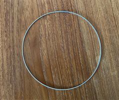 Collier Acier 1,5mm, 42 cm, "ressort" / Halskette aus Stahl