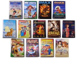 13 Kinder-DVDs – Ice Age, Chihiro, Bibi & mehr