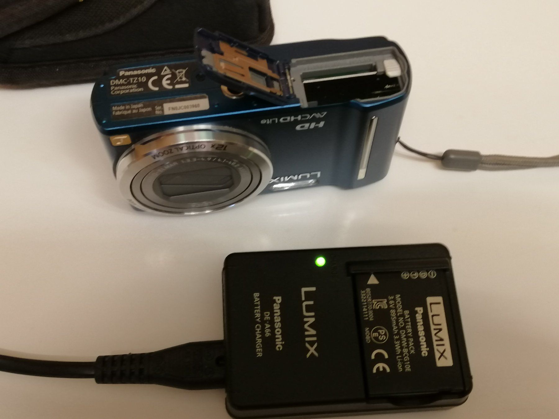 Panasonic Fotocamera: Panasonic DMC-TZ 10 – Usato da Ennenda venduto da Melru 2