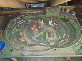 Marklin Super Eisenbahnplatte mit Trafo - Vintage Rarität
