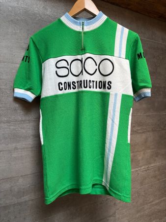 Vintage 1960er Velotrikot - Wolle