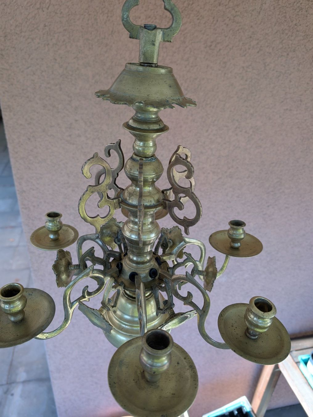 Kronleuchter & Deckenlampen: Alter Kronleuchter Bronze Synagoge? – Gebraucht aus Ebikon von kisuM 4
