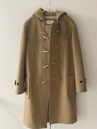 CELINE Paris Dufflecoat FR 38 wie D 38/M 100% Wolle WIE NEU!