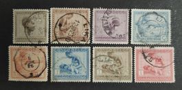 Belgisch-Kongo 1923-27, LoT gestempelt