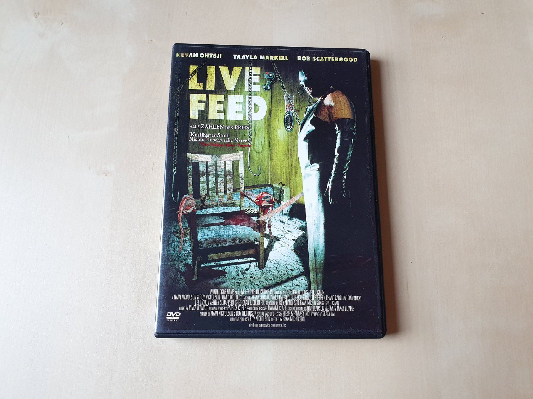 Tous les DVDs: Live Feed – D'occasion à Stansstad par collectorsshop