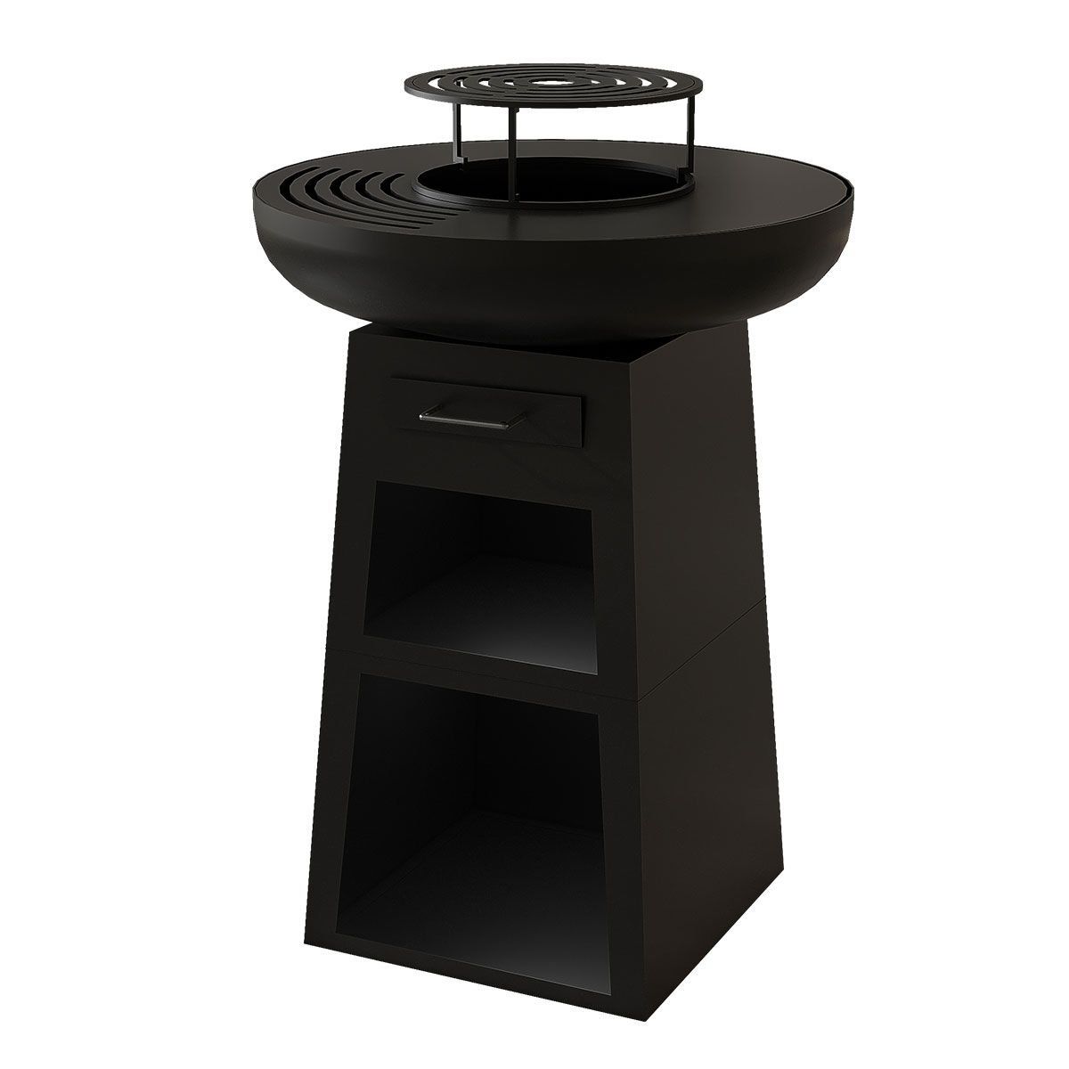 Cheminée d'extérieur: Feuerschalen-Grill Black Design – Neuf (Voir description) à Strengelbach par Mosers 1