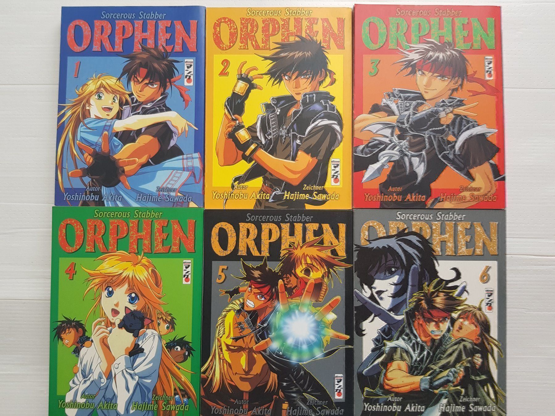 Fumetti: Orphen 1 bis 6 - Manga – Usato da Münchenstein venduto da vitalfit