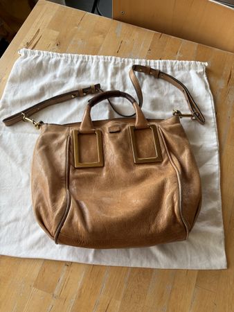 Sac Chloé Ethel cuir camel – authentifié