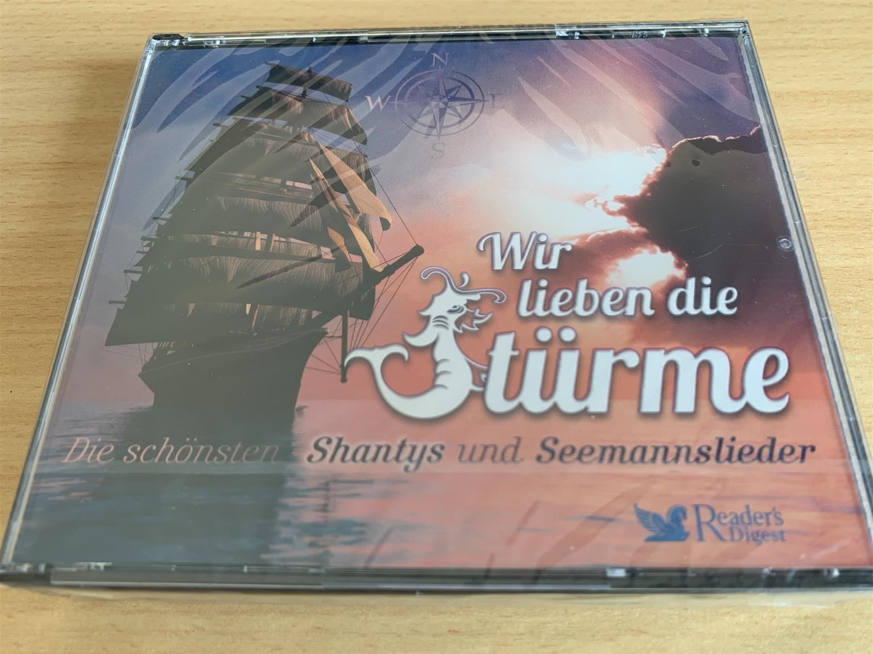 CD: WIR LIEBEN DIE STÜRME - 4 CD – Usato da Rikon im Tösstal venduto da Alpenmutz