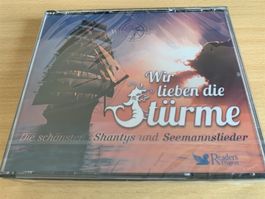 WIR LIEBEN DIE STÜRME - 4 CD