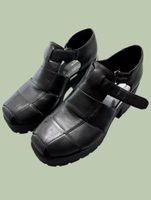 Schwarze Vagabond Plateau-Sandalen