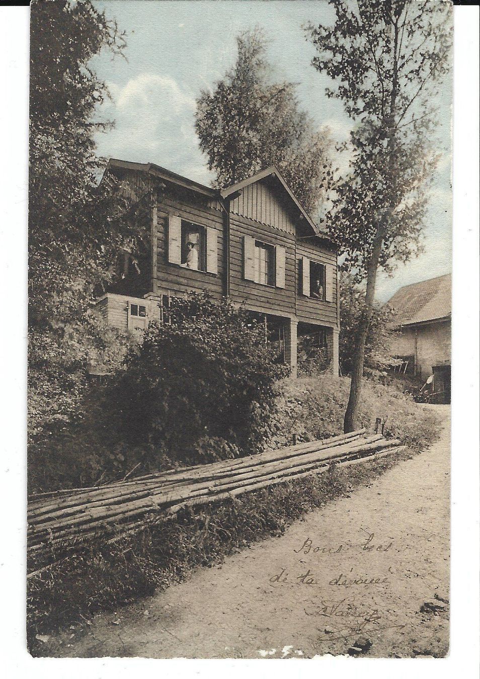 Cartes postales: CHALET DE GOURZE - ANIMEE – D'occasion à Ponto Valentino par giorgia06