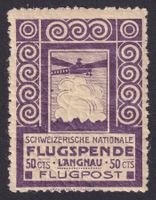 Flug-Vorläufer VI Langnau, ungebraucht *