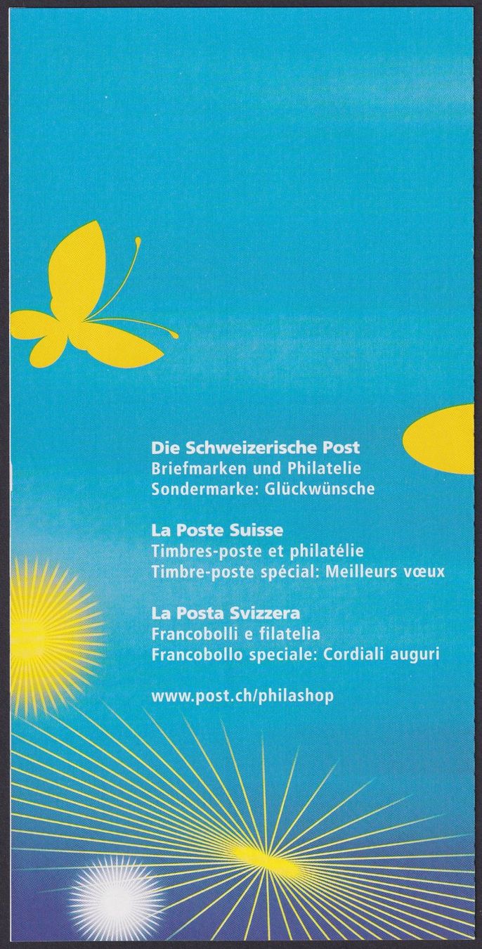 Tutti i francobolli: 2005, Schmetterlinge Nr. 1167 Markenheftchen ** FW: 10.00 – Nuovo (secondo la descrizione) da Ebikon venduto da SilvioFreund 2