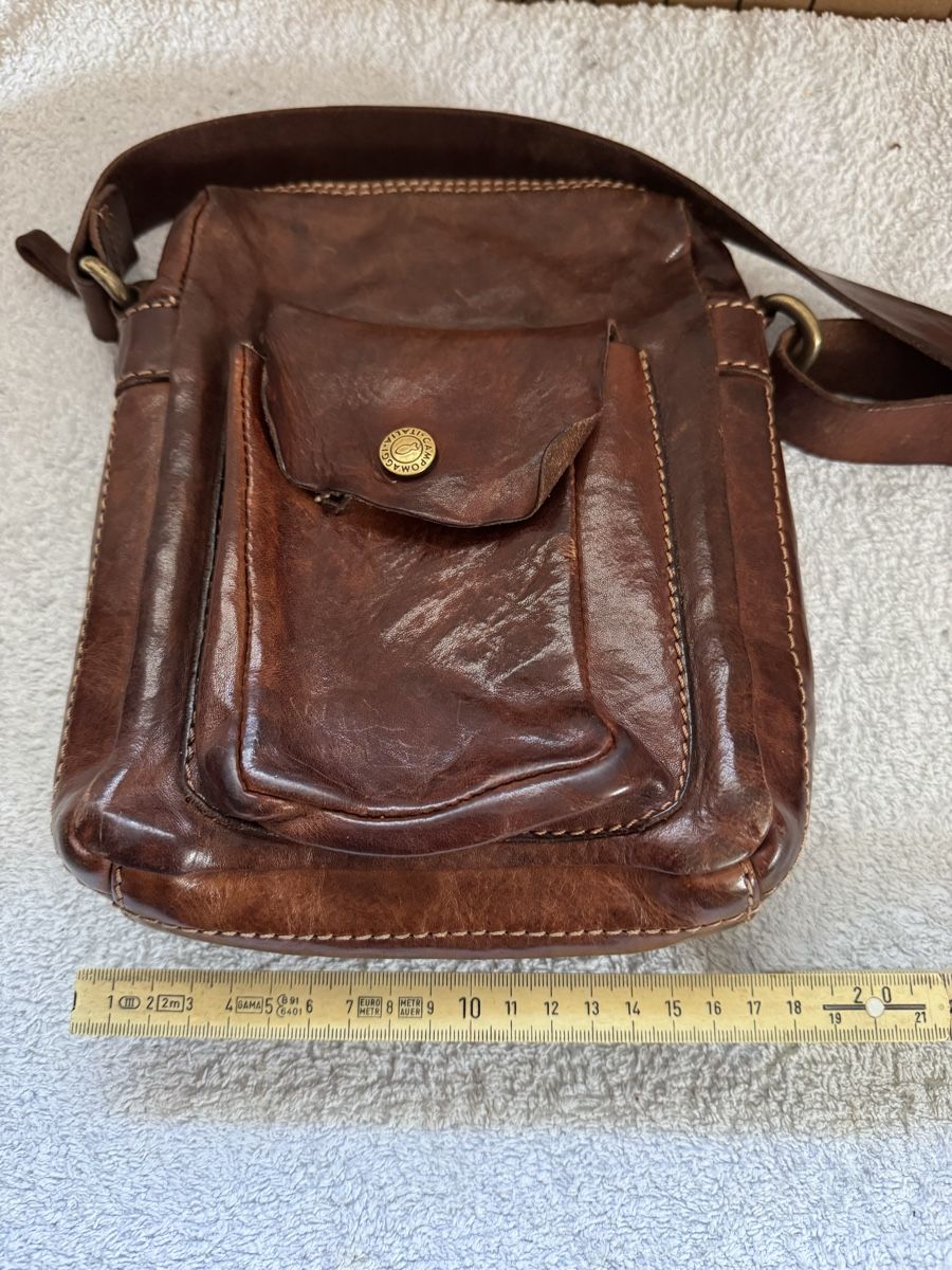 Campomaggi Borse: Originale Campomaggi Ledertasche, Top Zustand – Usato da Trimbach venduto da hubled 5