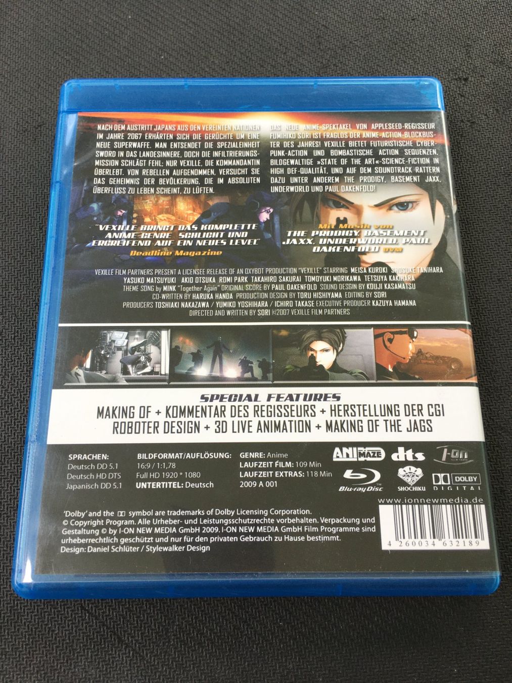 Alle DVDs: Vexille [Blu-ray] – Gebraucht aus St.Gallen von MedienJoe 1
