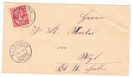 Lettre de Reckingen pour Wyl le 18.V.99