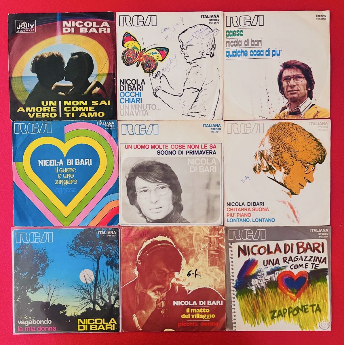 Schallplatten: Nicola Di Bari - Kleine Singles Sammlung – Gebraucht aus Wädenswil von Buddha8