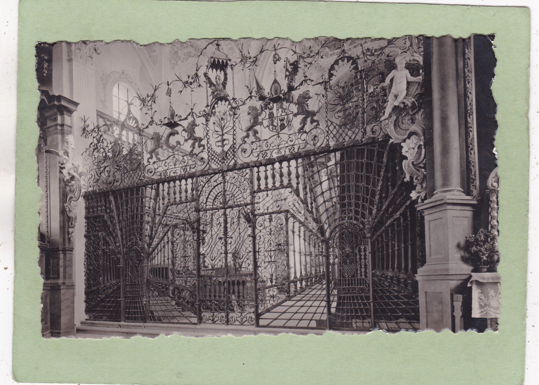Cartoline postali: Klosterkirche Rheinau Chorgitter – Usato da Herisau venduto da Lisegrat2008