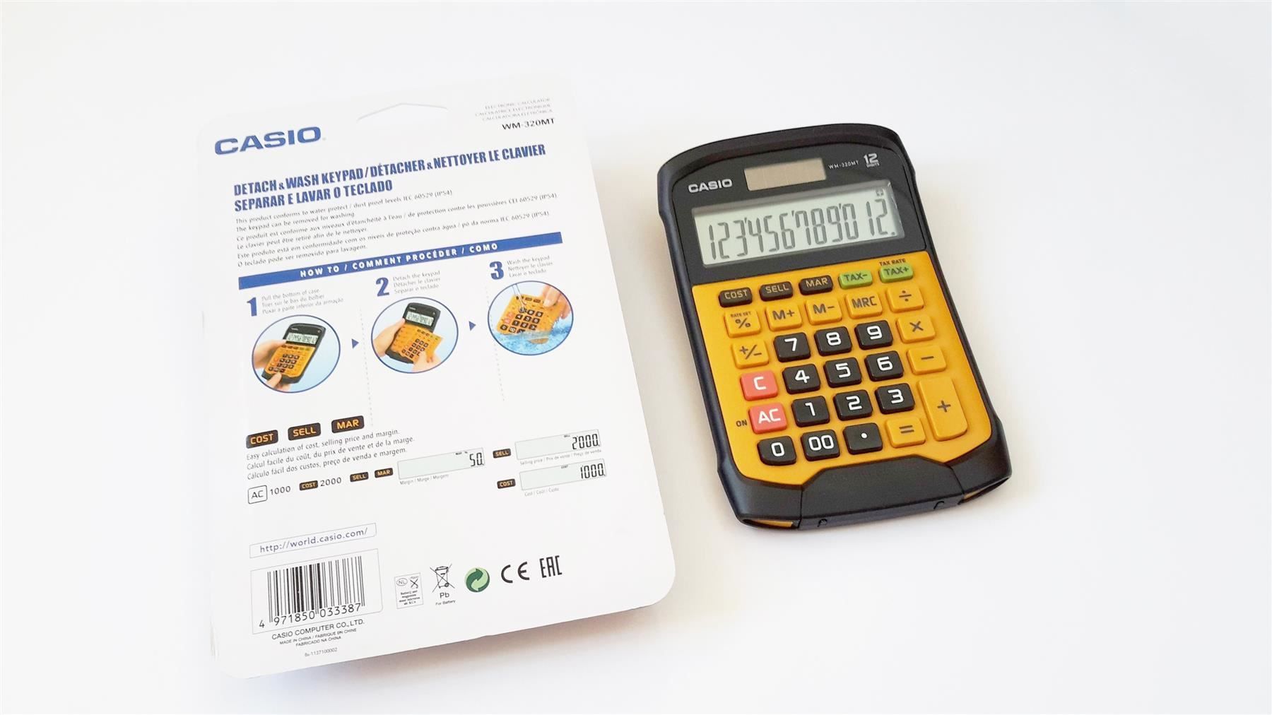 Taschenrechner: Taschenrechner Solar CASIO WM-320MT – Neu und originalverpackt aus St. Gallen von cointec
