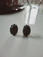 Boucles d'oreilles paillettes vertes 