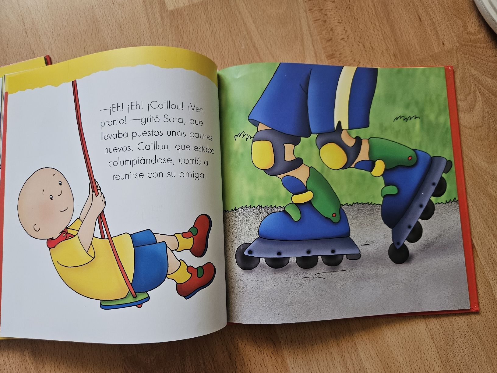 Bücher: 2x Caillou Kinderbuch, Spanisch – Gebraucht aus Ebikon von SecondChance_byM 3