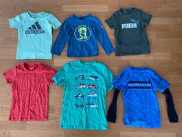 6 Shirts Gr 110-134