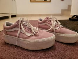 Vans Old Skool Platform Rosa Damen Grösse 39 neuwertig