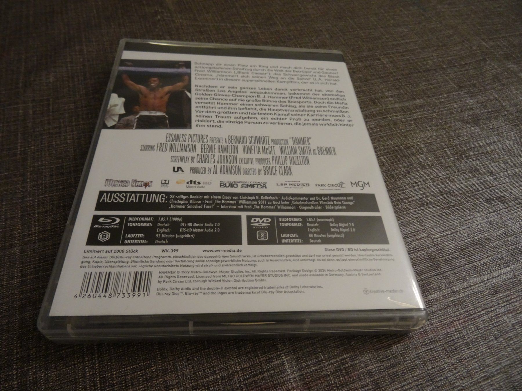 Alle DVDs: Hammer Blu-ray DVD Fred Williamson – Gebraucht aus Olten von Disc-Verkauf 2
