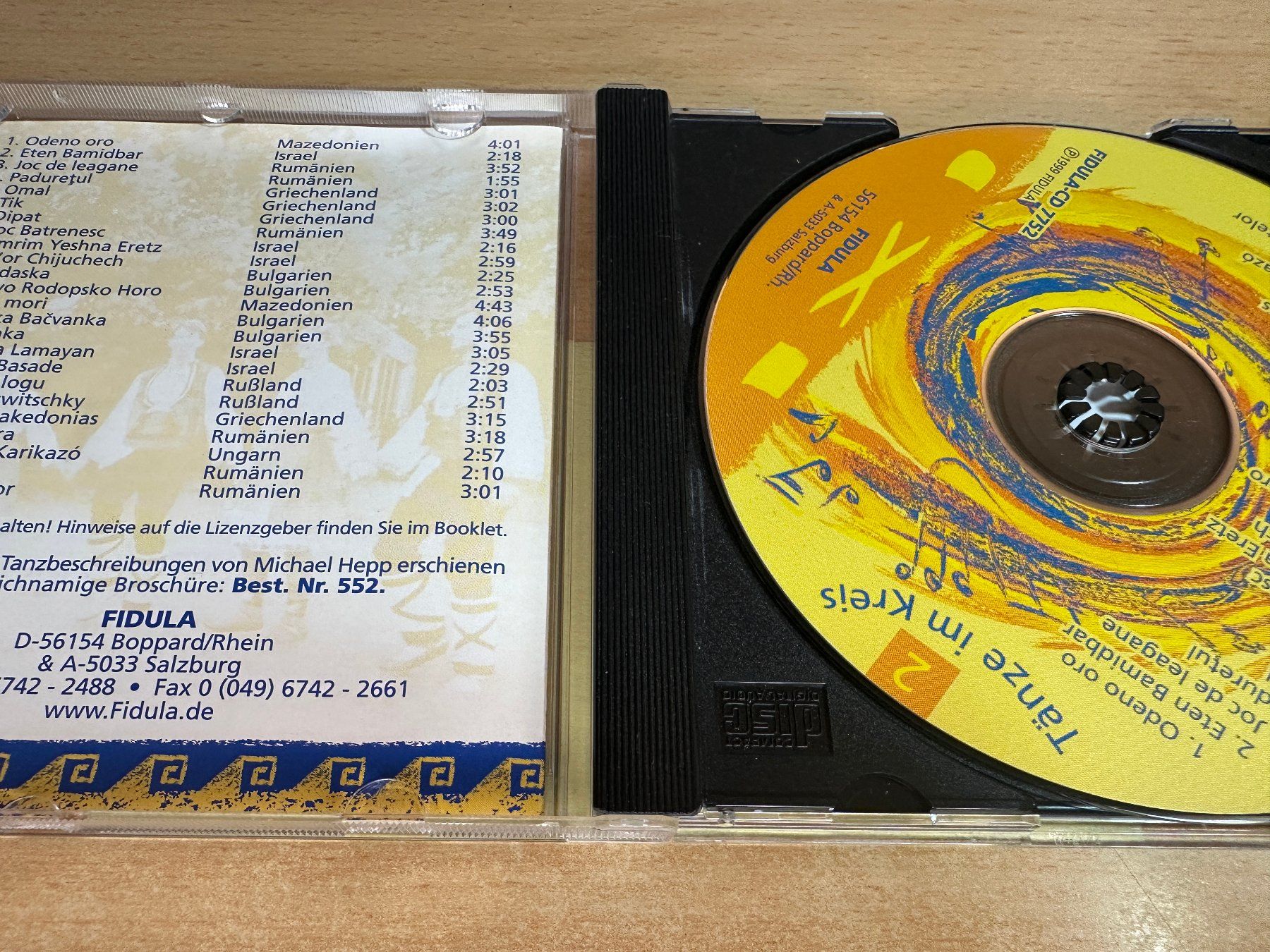CD: H1 Michael Hepp - Tänze im Kreis 2 – Usato da Rikon im Tösstal venduto da Alpenmutz 2