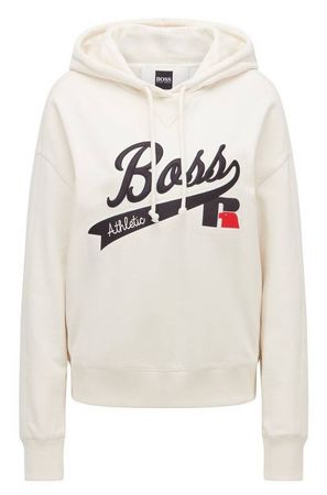 HUGO BOSS RUSSELL ATHLETIC HOODIE PULLOVER NEU M NP: 200.-