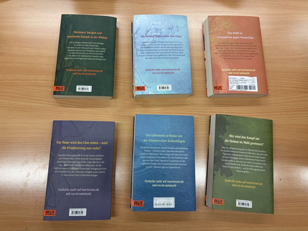 Livres: Warrior Cats Staffel 1 Deutsch – D'occasion à Gamsen par Jessi_Booh 1