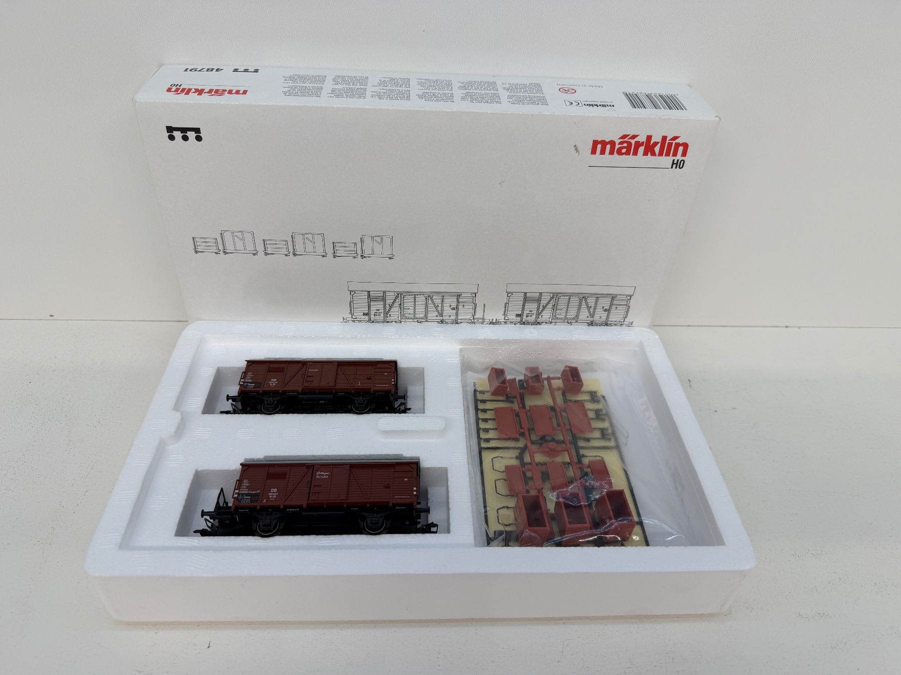 Märklin Modellini di ferrovie: Märklin 48791 Set "Stückgutverkehr" – Usato da Büsserach venduto da ModellbahnDepot