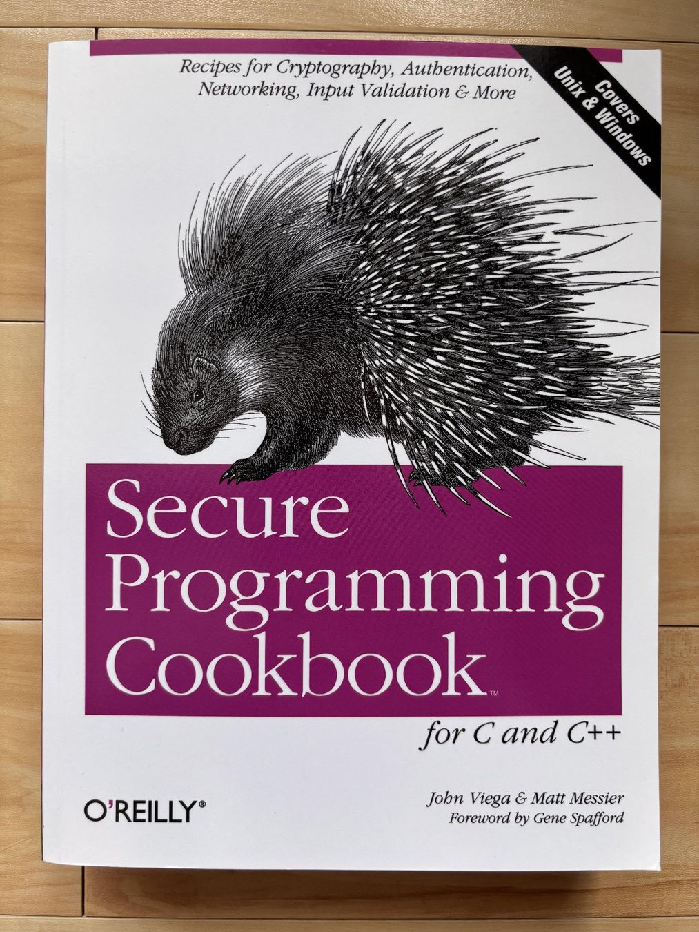 Bücher: Secure Programming Cookbook C/C++ – O'Reilly – Security – Gebraucht aus Bassersdorf von Andre_g1