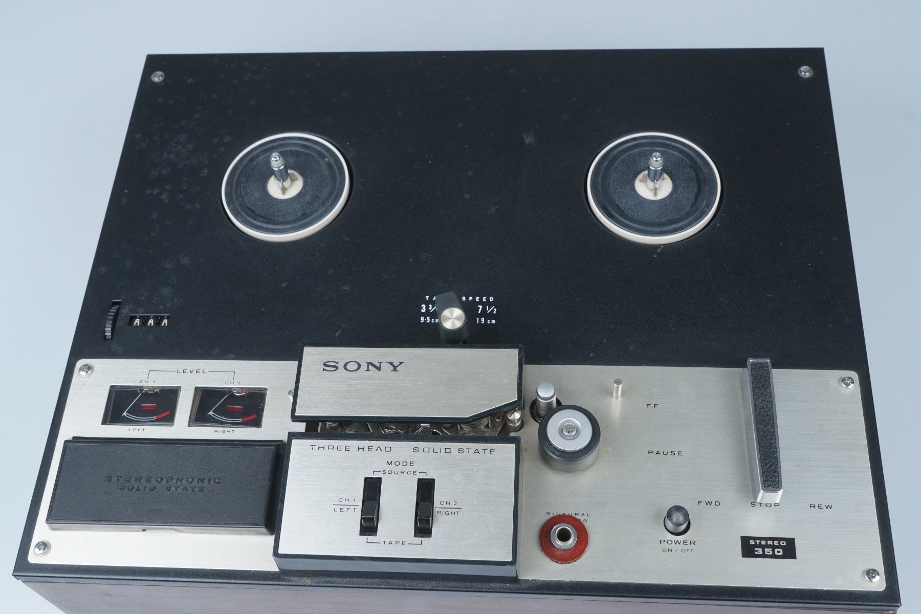 Aufnahmegeräte: Sony TC-350 Solid State Stereo Tapecorder – Gebraucht aus Rüti ZH von Restwert_Rueti_ZH 1
