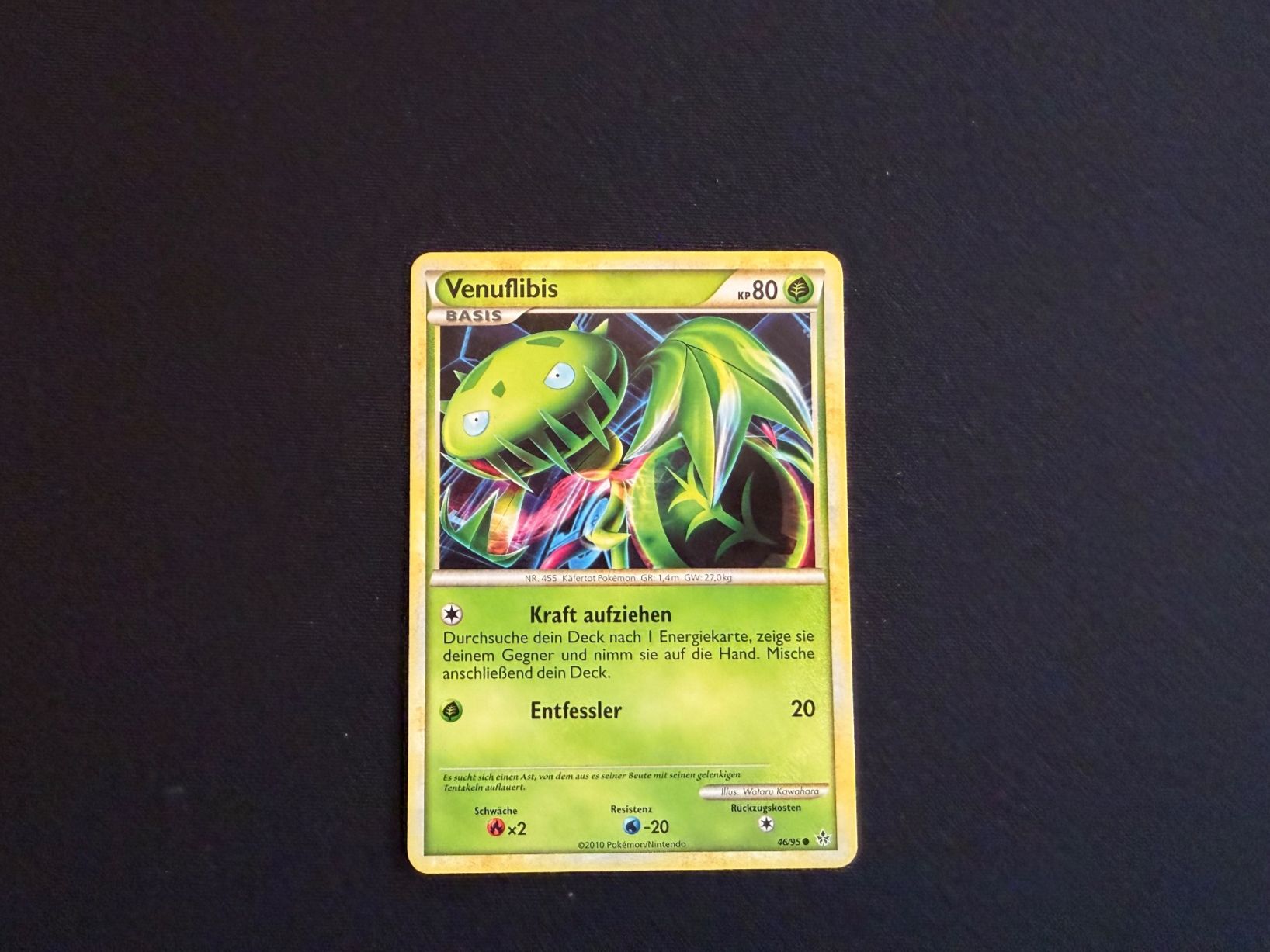 Pokémon Carte collezionabili: Venuflibis / 46/95 / Entfesselt / 2010 – Usato da Zürich venduto da mountainwizard00
