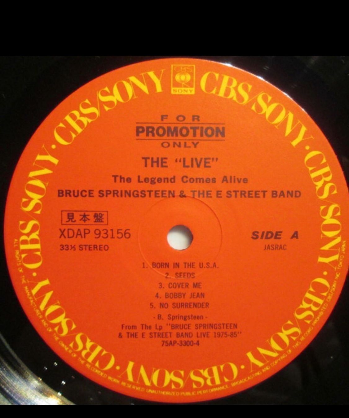 Dischi in vinile: Bruce Springsteen The  Live  Promo Only – Usato da Le Lignon venduto da Aladdin67 2