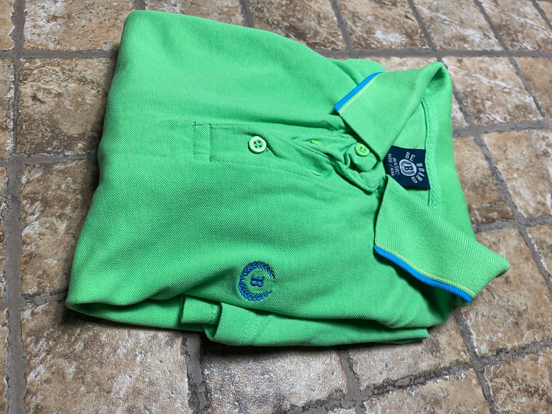 Magliette Polo: Polo verde Board Basic di cotone,nuova,XL – Nuovo (secondo la descrizione) da Gordevio venduto da LanaZimm 1