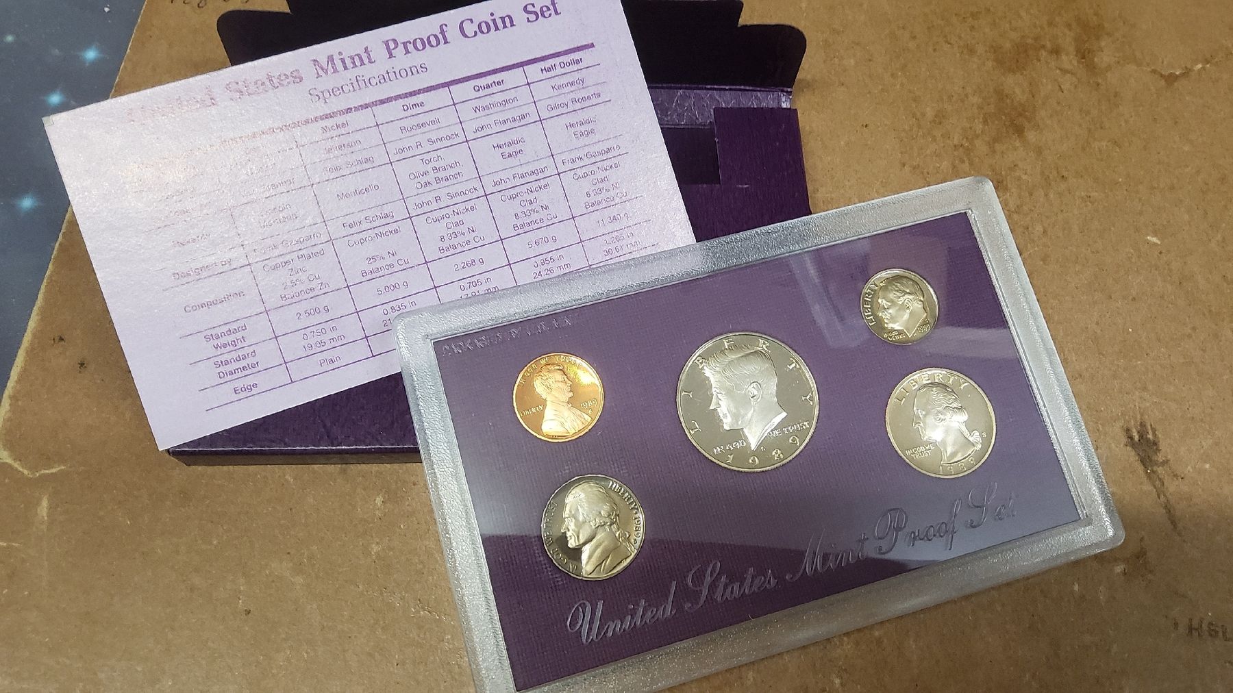 Alle Münzen: Münsen Set USA 1989 – Neu (gemäss Beschreibung) aus Herisau von Nluanalucas 1