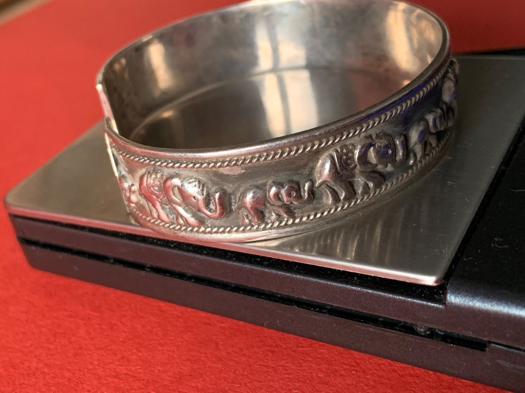 Bracciali & Braccialetti: Silber Armreif Elefanten-Familie – Usato da Dittingen venduto da Bijoubelle 6