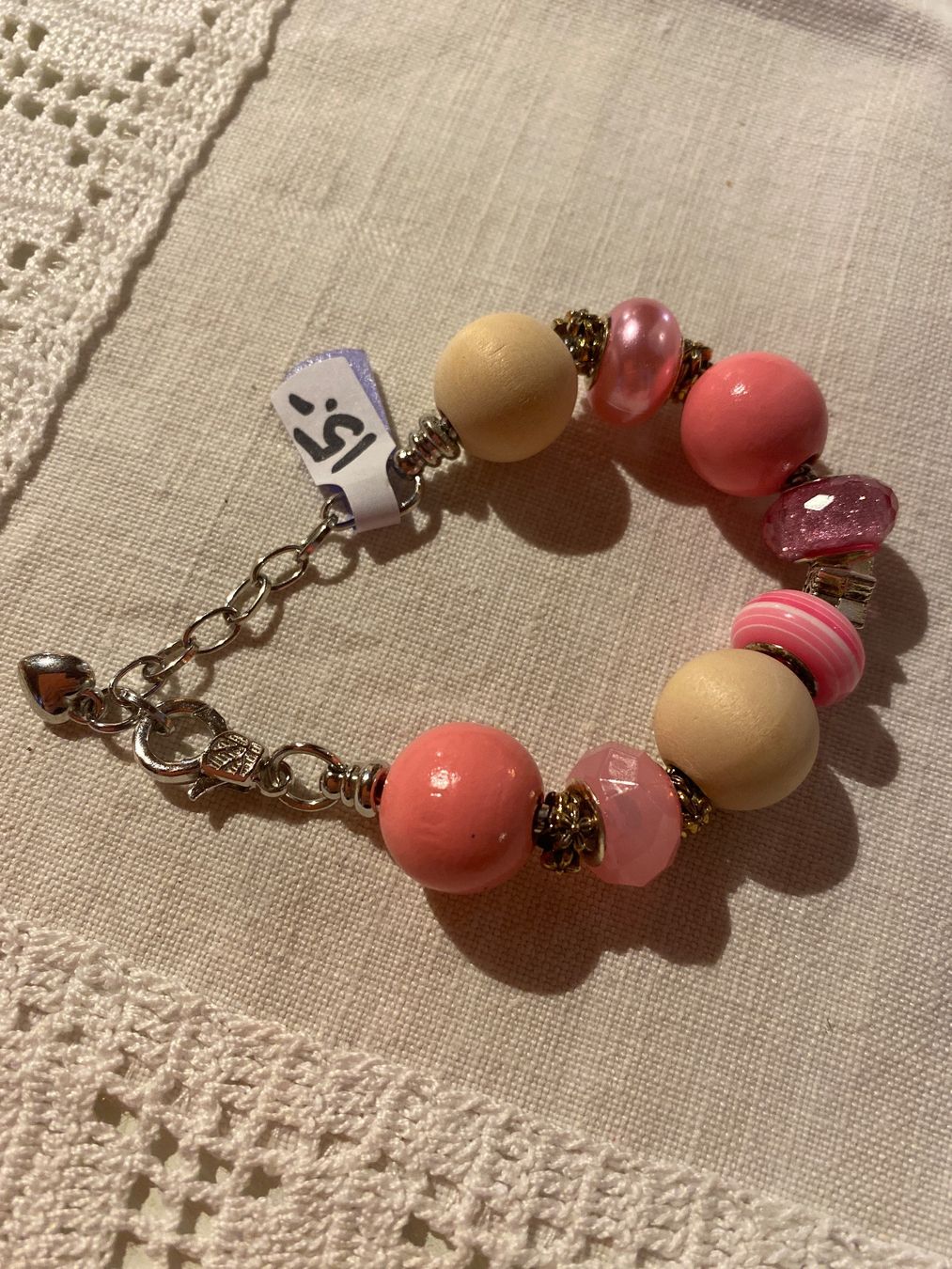Bracciali & Braccialetti: ARMKETTE PERLEN-ROSA – Nuovo e nell'imballaggio originale da Meienried venduto da ManuelaBoutique 2