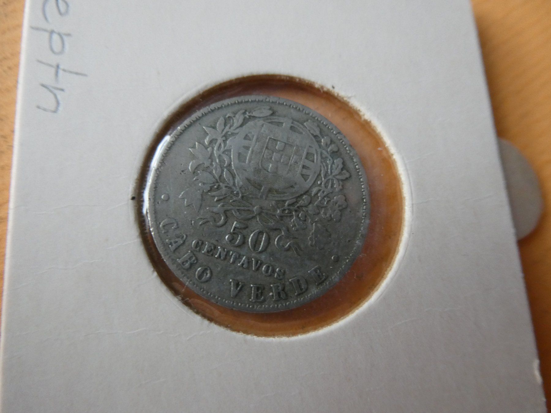 Alle Münzen: Cape Verde 1930, 50 Centavos – Gebraucht aus Hinterforst von Rohusri 1