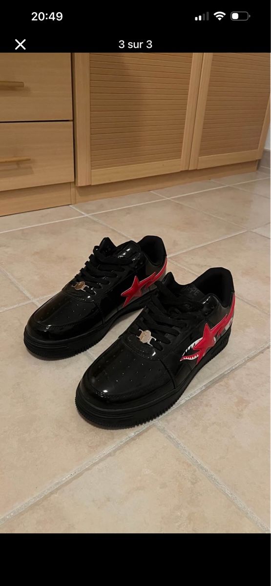 Scarpe da uomo: Bapesta black (Rep) – Nuovo (secondo la descrizione) da Couvet venduto da car_s22h 2
